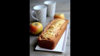 Cake aux pommes كيك بالتفاح هشيش و لذيييييذ [upl. by Ophelia]