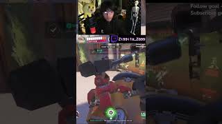 CLASSIC TORBJORN FCK overwatch2 overwatchfunnymoments streaming twitchclips shorts [upl. by Mehelhteb]