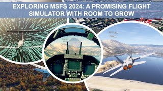 Exploring Microsoft Flight Simulator 2024 A Promising Flight Simulator with Room to Grow [upl. by Fisch]