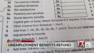 Change in tax on unemployment benefits could mean youre due extra money in refunds [upl. by Raina]