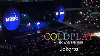 FULL SHOW 4K HD Sound Music of The Spheres Coldplay in Jakarta Nov 15 2023 at GBK Osmo Pocket 3 [upl. by Ethyl913]