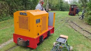 Die Waldbahn Carlsberg zu Besuch bei der Eichenberger Waldbahn [upl. by Adnarram]