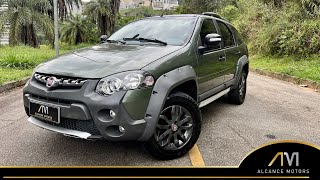 Fiat Palio Weekend Adventure 18 16V Manual 2014 Verde [upl. by Ogir]