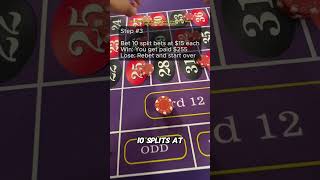 3 Steps to Double Up Spin Off roulette casino [upl. by Bernard]