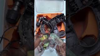 Old Model Cordless Hammer Drill Battery and Motor replacement tamilgear23 machine repair [upl. by Obelia]