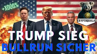 TRUMP SIEG  CRYPTO BULLRUN 2025 SICHER  🤯 🚀 XRP ALGORAND QUANT [upl. by Katina]