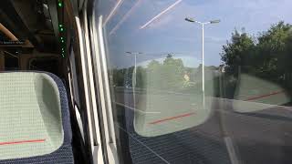 Leaving Colwyn Bay On A Avanti West Coast Class 805 1824 [upl. by Gilchrist]