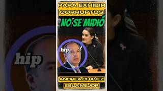 🚨SENADORA ANDREA CHAVEZ HACIENDO PATRIA🚨felipecalderón garcíaluna noticias [upl. by Asek]