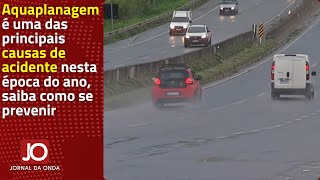 SAIBA COMO IDENTIFICAR E SE PREVENIR DOS PERIGOS DA AQUAPLANAGEM AO DIRIGIR NA PISTA MOLHADA [upl. by Shamrao]