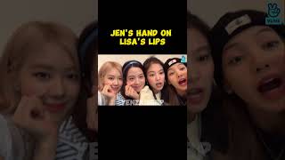 Jenlisa being Sweet During Live jenlisa lisa jennie jenlisaisreal [upl. by Inaffit]