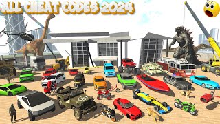 ALL NEW CHEATS CODE IN INDIAN BIKES DRIVING 3D AFTER NEW UPDATE 2024  INDIAN BIKE CHEAT CODE [upl. by Adas]