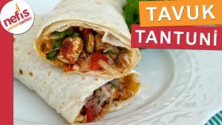 EVDE PRATİK Tavuk Tantuni Yapımı [upl. by Nidraj]