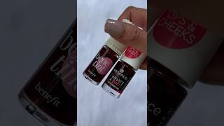 Benefit Cosmetics Benetint Liquid Lip Blush amp Cheek Tint VS Essence What A Tint Lip amp Cheek Tint [upl. by Artamas]