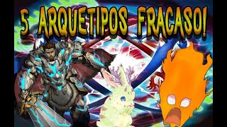 😥😡5 DECKS de YUGIOH que FRACASARON  Parte 2 [upl. by Prouty]