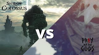 Prey For The Gods VS Shadow of the Colossus Comparativa [upl. by Aural]