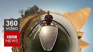 Damming the Nile in 360 Video Episode 2  BBC News [upl. by Nedmac]