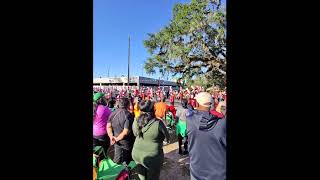 Jonesboro ga high school band at FAMU Homecoming parade 2024  Recorded with rayban meta glasses [upl. by Ecneitap]