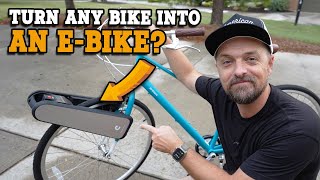 Turn Any Bike Into An EBike  CLIP Friction Drive Unboxing and Review [upl. by Maegan49]