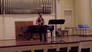 Hommage a J S Bach for Clarinet Solo [upl. by Islean]