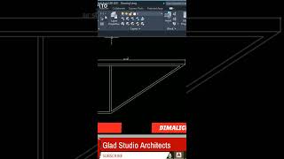 26 Shortcut command in Autocad  DIMALIGNED COMMAND autocad youtubeshorts autocadtutorials [upl. by Eek54]