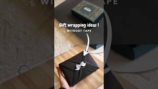 No tape  Gift wrap like a pro 🎀 diy [upl. by Neal]