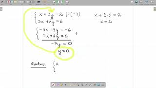Võrrandisüsteemi lahendamine liitmisvõttega Konsultatsioon [upl. by Sivrup]