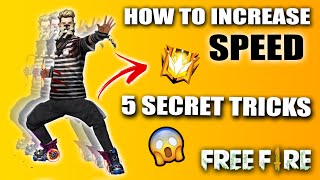 How To Increase Your Movement Speed In Free Fire Tips and Tricks FireEyes Gaming  Garena Free Fire [upl. by Einneg]