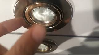 change a bulb  changing a bulb  Downlight bulb  canister light  can light  Pot light  Led [upl. by Retnyw]