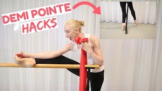 DEMI POINTE HACKS [upl. by Ynnelg69]