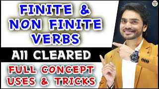 Finite And Non Finite Verbs  Finite And Infinite  English Grammar  Verbs In English Grammar [upl. by Mab]