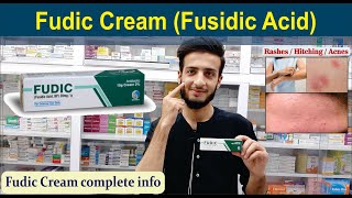 Fudic Cream Fusidic Acid  Uses Side Effects Application  Complete info  O Beauty Dose [upl. by Melinda]