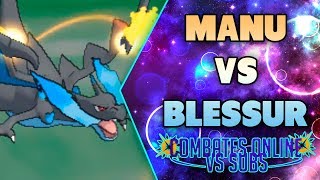 POKÉMON ULTRASOL amp ULTRALUNA COMBATE ONLINE MANU vs BLESSUR ¡PRIMEROS RUGIDOS DEL TEAM PARA ZARD X [upl. by Airrehs308]