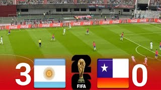 ARGENTINA vs CHILE 30  FIFA World Cup 2026 Qualification  Match Highlights [upl. by Swamy]