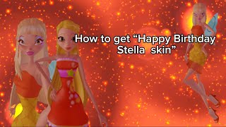 GMP How To Get Stella Birthday Skin Happy Second Anniversary [upl. by Matt562]