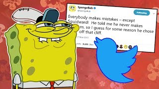 Spongebobs Surprisingly Dark Tweets [upl. by Eleahcim]