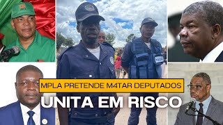 Adalberto Costa Júnior repudia tentativas de ASSASSINATO dos deputados do grupo parlamentar UNITA [upl. by Fidel658]