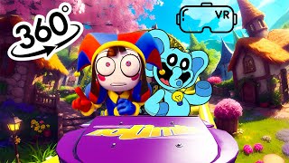 VR ROLLER COASTER 360° SMILING CRITTERS  AMAZING DIGITAL CIRCUS [upl. by Forelli]