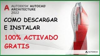 ✅ Como descargar e instalar AutoCAD Architecture 2022 activado legal y gratis ✅ [upl. by Daht]