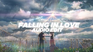 JVKE  This Is What Falling In Love Feels Likeedit audio [upl. by Ecenaj]