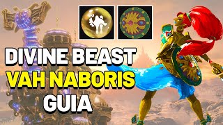 ZELDA BREATH OF THE WILD GUIA DIVINE BEAST VAH NABORIS  BOSS THUNDERBLIGHT GANON [upl. by Nnylrebma]