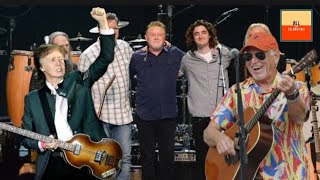 Paul McCartney Eagles Kenny Chesney Lead Jimmy Buffett Tribute Concert [upl. by Ansilma]