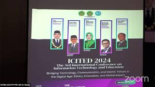 The 3rd International Conference on Information Technology and Education ICITED 2024 [upl. by Metzgar]