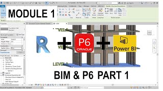 BIM amp Primavera P6  Revit  Part 1 Module 1 Creating Schedule in P6  Resource loading in P6 [upl. by Kienan]