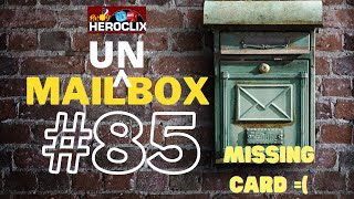 Heroclix MailUnboxing No85 Missing Card [upl. by Naamann]