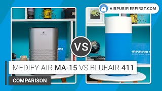 Medify Air MA15 Vs Blueair Blue Pure 411  Comparison [upl. by Uol]