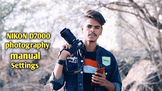 Nikon D7000 photography tips and tricks 🤩  Nikon D7000 photo manual settings [upl. by Llevad]