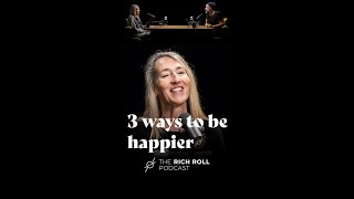 3 Ways To Be Happier  Rich Roll X Dr Sonja Lyubomirsky [upl. by Trilby]