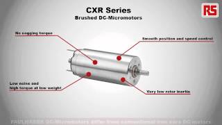 Faulhaber DC motors and speed controllers  RS Components [upl. by Tegirb]