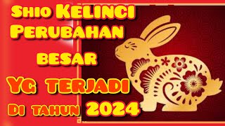 SHIO KELINCI 2024  perubahan BESAR yg terjadi di th 2024 ramalanshio ramalanshiokelinci [upl. by Whitcher]