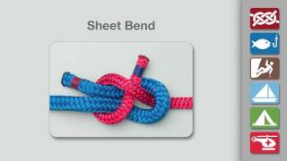 Sheet Bend Knot  How to tie a Sheet Bend Knot [upl. by Mendy968]